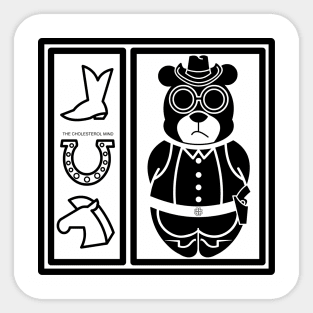 GEEK BEAR: COWBOY Sticker